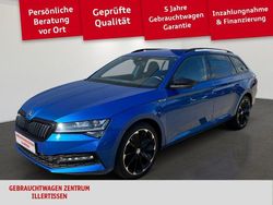 Raceblau metallic Gebraucht 2022 Skoda Superb SportLine Kombi | 24.110 € (Guter Preis)