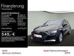 Mythosschwarz metallic Gebraucht 2024 Audi A3 Advanced Plus Limousine | 32.999 € (Fairer Preis)