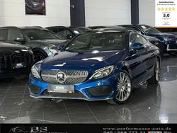 Blau Gebraucht 2017 Mercedes C250 AMG line Coupé | 25.990 € (Etwas zu teuer)