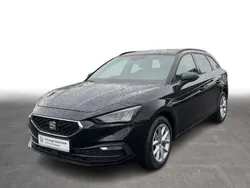 Midnight schwarz metallic Gebraucht 2021 Seat Leon Style Kombi | 21.440 € (Fairer Preis)