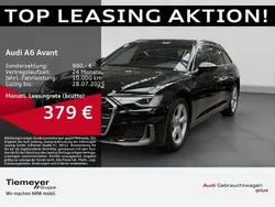 Schwarz Gebraucht 2024 Audi A6 S-Line Kombi | 55.320 €