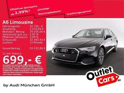 Brillantschwarz Gebraucht 2021 Audi A6 Premium Limousine | 32.765 € (Teuer)