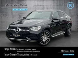 Obsidianschwarz Gebraucht 2023 Mercedes GLC400d AMG Coupé | 62.660 € (Fairer Preis)
