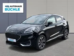 Obsidianschwarz metallic Gebraucht 2023 Ford Puma ST-Line SUV | 24.500 € (Fairer Preis)
