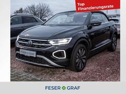 Deep black perleffekt Gebraucht 2025 VW T-Roc Cabriolet Goal Cabrio | 25.640 € (Superpreis)