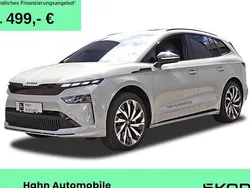 Grau Gebraucht 2025 Skoda Enyaq iV SportLine SUV | 55.980 € (Teuer)