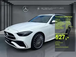Weiß Gebraucht 2024 Mercedes C300 AMG Kombi | 46.750 € (Fairer Preis)
