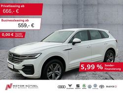 Pure white Gebraucht 2022 VW Touareg R-line SUV | 43.950 € (Guter Preis)