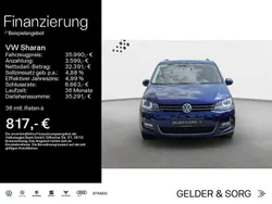 Atlantik blue metallic Gebraucht 2019 VW Sharan Highline Van / Kleinbus | 35.990 € (Teuer)