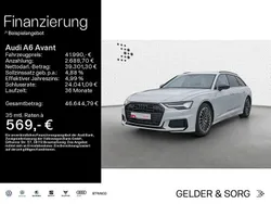 Gletscherweiß metallic Gebraucht 2022 Audi A6 S-Line Kombi | 41.990 € (Superpreis)