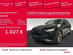 0e mythosschwarz metallic (metallic) Gebraucht 2022 Audi Q8 S-Line SUV | 64.950 € (Superpreis)