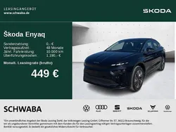 Schwarz Neu 2025 Skoda Enyaq iV SUV | 43.060 € (Guter Preis)