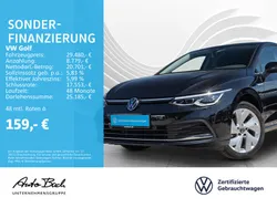 Schwarz (deep black perleffekt) Gebraucht 2023 VW Golf VIII Style Limousine | 27.980 € (Fairer Preis)