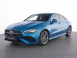 Metalliclack hyperblau Gebraucht 2023 Mercedes CLA200 AMG Coupé | 34.345 € (Fairer Preis)