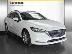 Schwarz Gebraucht 2022 Mazda 6 Takumi-Line Kombi | 34.990 € (Etwas zu teuer)