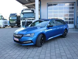 Blau Gebraucht 2020 Skoda Superb SportLine Kombi | 23.443 € (Fairer Preis)