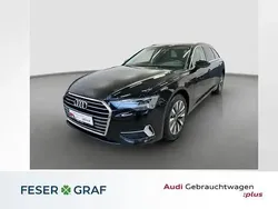 Brillantschwarz Gebraucht 2021 Audi A6 Sport Kombi | 25.000 € (Guter Preis)