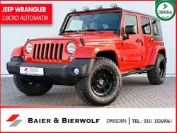 Sunset orange p/c Gebraucht 2015 Jeep Wrangler Sahara SUV | 37.500 € (Fairer Preis)
