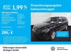 Deep black perleffekt Gebraucht 2024 VW Tiguan Allspace Life SUV | 36.930 € (Superpreis)
