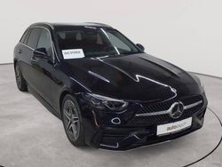 Obsidianschwarz metallic Gebraucht 2022 Mercedes C200 AMG line Kombi | 33.490 € (Fairer Preis)