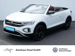 Pure white Gebraucht 2022 VW T-Roc Cabriolet Style Cabrio | 25.950 € (Fairer Preis)