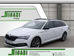 Weiss Gebraucht 2020 Skoda Superb SportLine Kombi | 28.990 € (Fairer Preis)