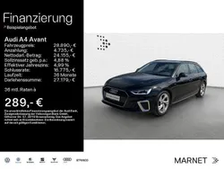 Schwarz Gebraucht 2022 Audi A4 S-Line Kombi | 28.890 € (Guter Preis)
