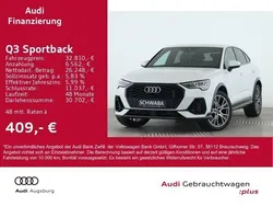 Gletscherweiß metallic Gebraucht 2021 Audi Q3 Sportback Ambiente SUV | 29.410 € (Guter Preis)