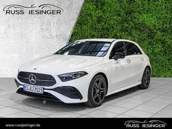 Unilack polarweiß Gebraucht 2024 Mercedes A200 AMG line Limousine | 33.850 € (Fairer Preis)