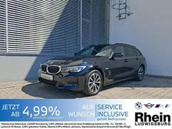 Schwarz Gebraucht 2022 BMW 320e Sport Line Kombi | 24.290 € (Guter Preis)