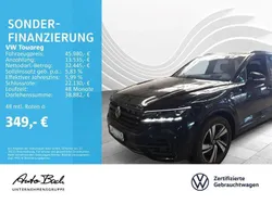 Blau (moonlight blue perleffekt) Gebraucht 2020 VW Touareg Style SUV | 45.980 € (Fairer Preis)