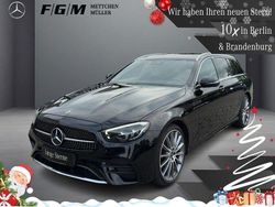 Obsidianschwarz metalliclack Gebraucht 2022 Mercedes E220 AMG line Kombi | 40.199 € (Teuer)