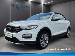 Weiss Gebraucht 2021 VW T-Roc Cabriolet Style Cabrio | 19.900 € (Fairer Preis)