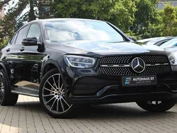 Schwarz Gebraucht 2022 Mercedes GLC300 AMG Coupé | 36.999 € (Fairer Preis)