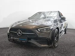 Grau Gebraucht 2024 Mercedes C300e AMG Limousine | 49.380 € (Superpreis)
