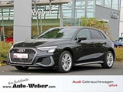 Mythosschwarz metallic Gebraucht 2023 Audi A3 Sportback S-Line Kleinwagen | 33.800 € (Fairer Preis)