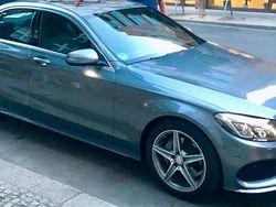Grau Gebraucht 2017 Mercedes C200 AMG line Limousine | 27.000 €