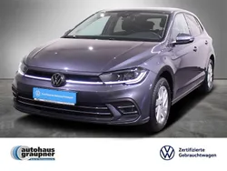 Grau / rauchgrau (metallic) Gebraucht 2024 VW Polo Style Kleinwagen | 23.477 € (Fairer Preis)