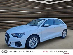 Gletscherweiß metallic Gebraucht 2021 Audi A3 Sportback e-tron Advanced Limousine | 22.380 € (Fairer Preis)