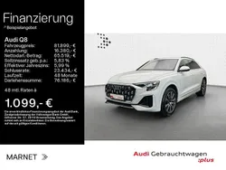 Gletscherweiß metallic Gebraucht 2024 Audi Q8 Ambiente SUV | 81.899 € (Teuer)