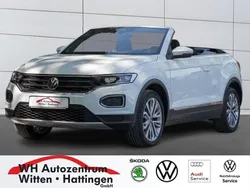 Pure white Gebraucht 2021 VW T-Roc Cabriolet Style Cabrio | 22.406 € (Fairer Preis)