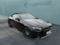Schwarz Gebraucht 2023 Mercedes E400 AMG line Cabrio | 77.000 €
