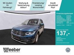 Blau Gebraucht 2022 VW Tiguan Elegance SUV | 33.890 € (Etwas zu teuer)