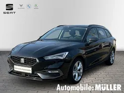 Schwarz Gebraucht 2024 Seat Leon FR Limousine | 25.797 € (Superpreis)