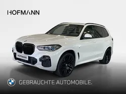 Mineralweiß metallic Gebraucht 2021 BMW X5 M Sport SUV | 62.430 € (Teuer)
