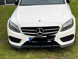 Weiß Gebraucht 2018 Mercedes C180 AMG Kombi | 18.800 € (Fairer Preis)