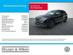 Schwarz Gebraucht 2022 VW Tiguan Allspace Life SUV | 28.980 € (Fairer Preis)