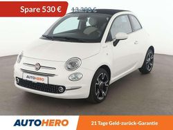 Bianco bianco/ bossa nova/calc Gebraucht 2021 Fiat 500C Dolcevita Cabrio | 12.760 € (Fairer Preis)