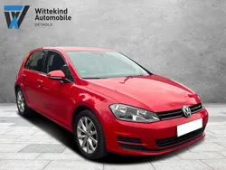 Rot Gebraucht 2016 VW Golf VII Trendline Limousine | 11.500 € (Fairer Preis)