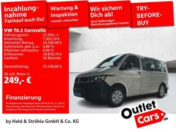 Candyweiß Gebraucht 2022 VW T6.1 Trendline Van | 31.950 € (Fairer Preis)